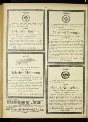 Nachruf : [Gerhard Simmes]