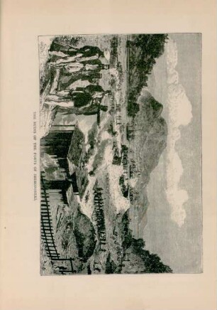 The ruins of the forts of Shimonoseki