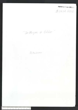 Rezension (hebräisch) zu "Der Marques de Bolibar"