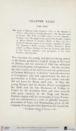 Chapter XXXII: 1520-1522