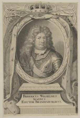Bildnis des Fridericus Wilhelmus Magnus