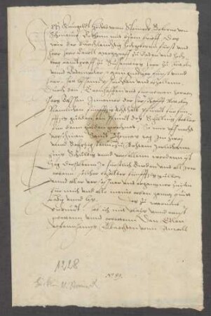 Zinsquittung der Kungold Hödele von Steineck geb. von Schönau gegenüber Markgraf Karl II. von Baden-Durlach