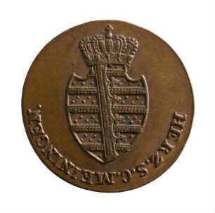 Münze, 1/4 Kreuzer, 1818
