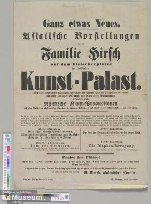 Asiatische Vorstellungen der Familie Hirsch