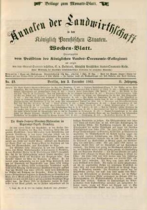 No. 49. Berlin, den 3. December 1862. II. Jahrgang.