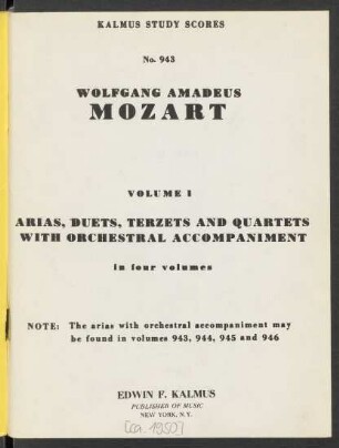 Volume 1: Volume I