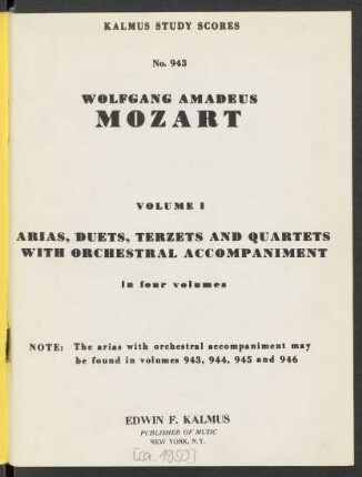 Volume 1: Volume I
