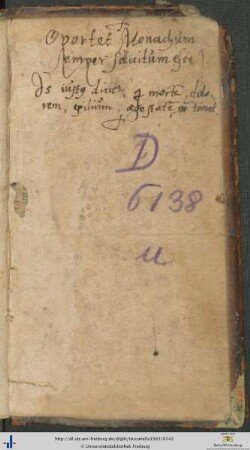 Handschriftliche Sentenzen