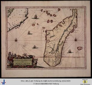 Insula S. Laurentii, vulgo Madagascar.