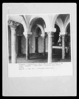 Kathedrale Santa Maria Annunciata — Krypta