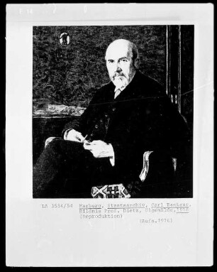 Bildnis Professor Dietz