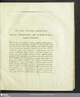 De usu veterum gemmarum earumque imitamentorum, quae in hodiernis dacyliothecis habentur