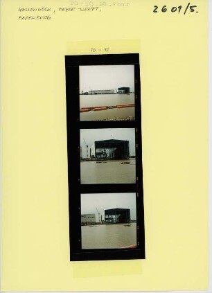 Meyer-Werft - Hallendock, Papenburg, 2001