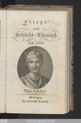 1804: Kriegs- und Friedens-Almanach