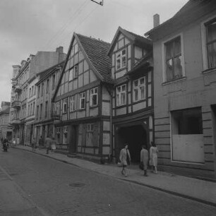 Schwerin. Schelfstadt, Blick entlang der Puschkinstraße