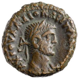 Münze, Tetradrachme, 284 / 285 n. Chr.