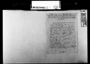 Schreiben von Adolph Vischer, Hornberg, an August Lamey: Verlobung eines Familienangehörigen.