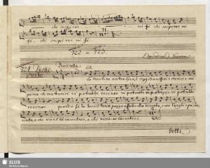 724 Duetto: La Meschina vostra Sposa / Naumann, J.G.