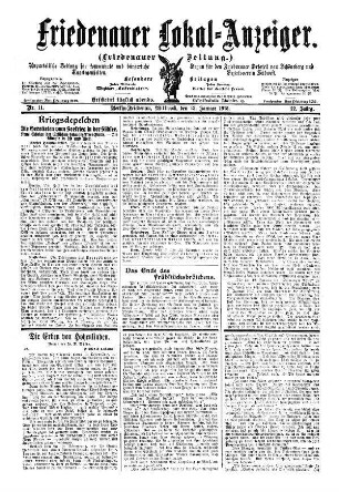 Nr. 11, 13.01.1915
