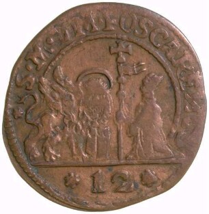 Münze, Soldo, 1762 - 1763
