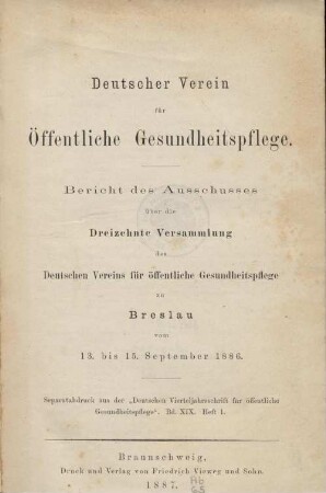 13: Breslau vom 13. bis 15. September 1886