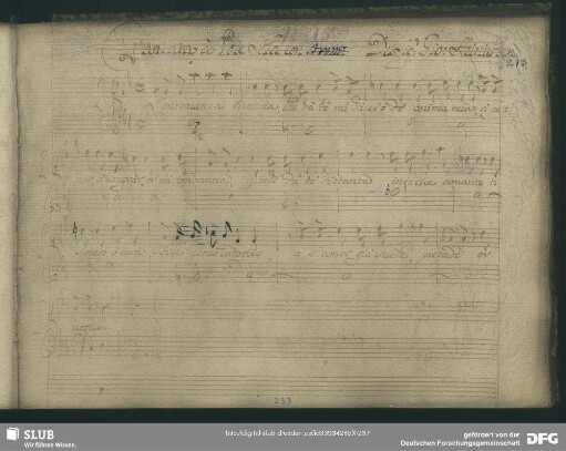 Recitativo: Lontananza tiranna