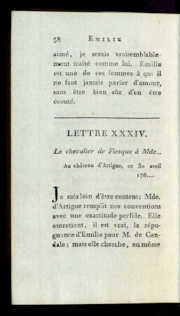 Lettre XXXIV.