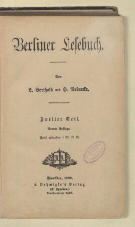 Teil 2, [Schülerband]: [Teil 2, [Schülerbd.]]