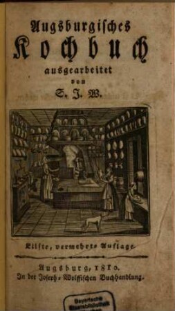 Augsburgisches Kochbuch