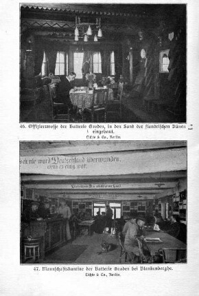 47. Mannschaftskantine der Batterie Groden bei Blankenberghe.