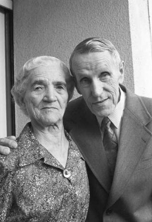 Diamanthochzeit der Eheleute Maria und Johann Grießhammer aus der Ebertstraße