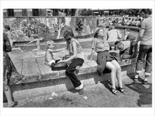 Brunnen der Völkerfreundschaft, Alexanderplatz, Berlin-Mitte, DDR, 1980