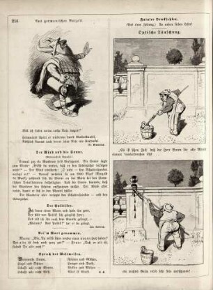"Aus germanischer Vorzeit" "Optische Täuschung"