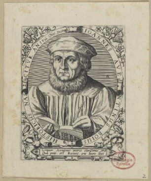 Bildnis des Ioannes Aventinus