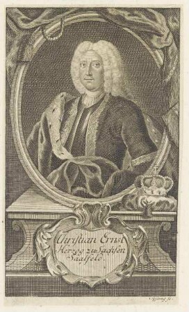 Bildnis des Christian Ernst zu Sachsen-Saalfeld