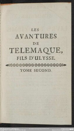 Tome Second