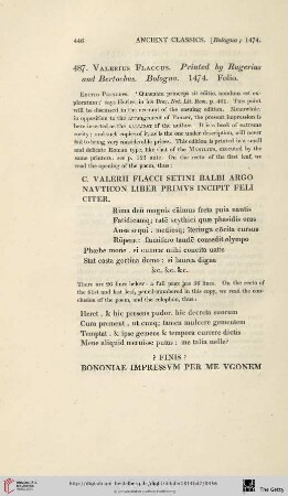 [487. Valerius Flaccus - 522. Vitruvius]
