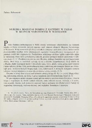 24: Nubijska Maiestas Domini z katedry w Faras w Muzeum Narodowym w Warszawie [1]