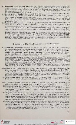 Bücher des 19. Jahrhunderts, meist illustriert (Nr. 614 - 655)