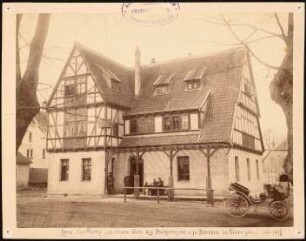 Haus »Zur Warthe«, zum Gut des Freiherrn von und zu Brenken, Wewer: Vorderansicht