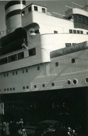 Ozeanpassagierdampfer 'Deutschland', Hamburg
