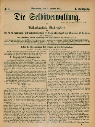 6. Januar-29. December = No. 1-52