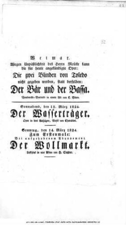 Der Bär und der Bassa
