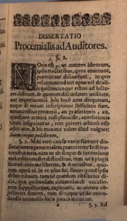Christiani Thomasii Institutiones Jurisprudentiae Divinae : In Positiones succincte contractae, In quibus Hypotheses Illustris Pufendorfii circa doctrinam Juris Naturalis Apodictice demonstrantur & corroborantur, praecepta vero Juris Divini Positivi Universalis primum a Jure Naturali distincte secernuntur, & perspicue explicantur. His praemissa est Dissertatio Prooemialis & magnam partem Apologetica