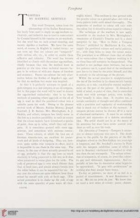 Vol. 60 (1916/1917) = No. 239: Tempera