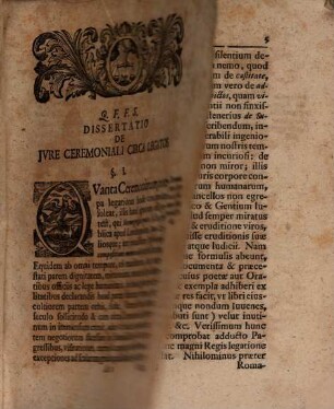 Diss. iuris publ. de iure ceremoniali circa legatos