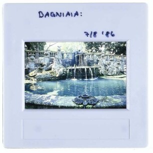 Bagnaia, Villa Lante,Bagnaia, Villa Lante, Fontana dei Giganti / Gigantenbrunnen