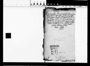 Heirat des Landgrafen Friedrich I. v. Hessen-Homburg mit Gräfin Margarethe Elisabeth v. Leiningen