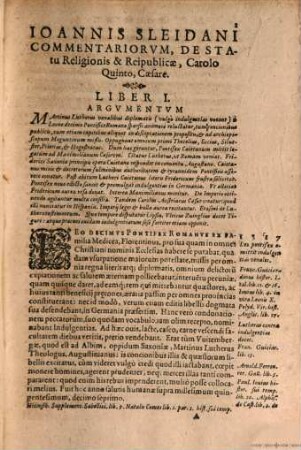 Commentariorum de statu religionis et reipublicae Carolo V. caesare Libri 26