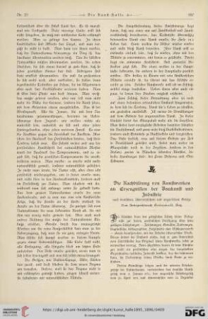 1: Die Nachbildung von Kunstwerken an Erzeugnissen der Baukunst und der Industrie : nach deutschem, österreichischem und ungarischem Gesetze